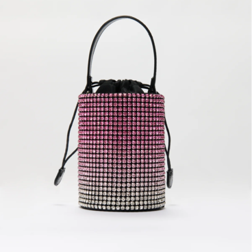 Rhinestone Top Handle Bag