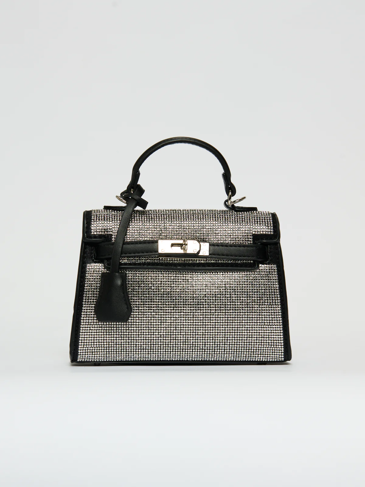 TOP HANDLE CRYSTAL BAG