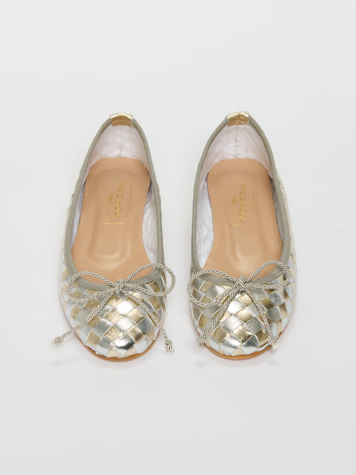 Metallic Ballerina Flat