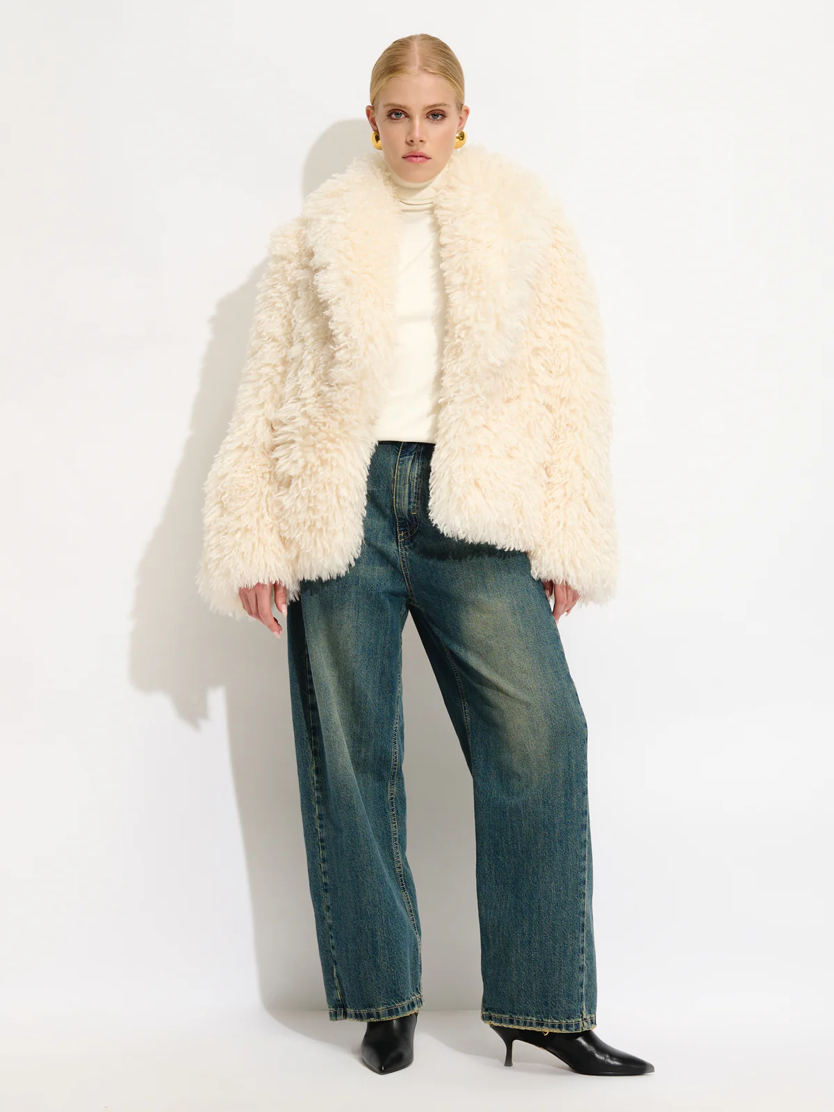   Faux Fur Coat