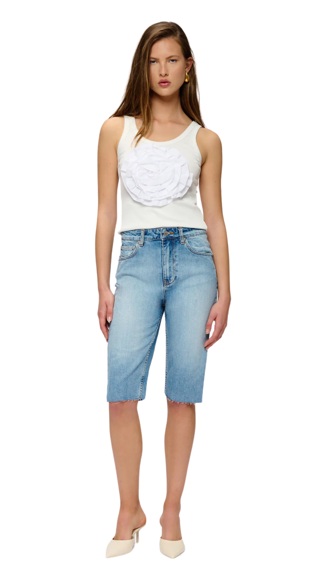 Bermuda Denim Shorts